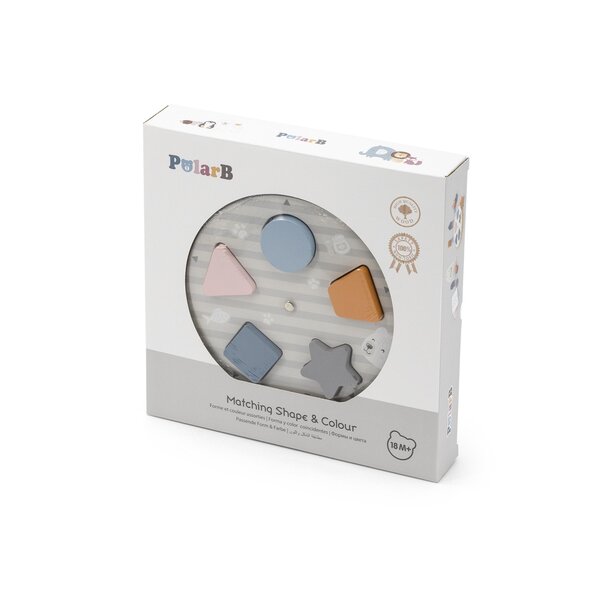 PolarB Matching Shape & Colour Multicolor - PolarB