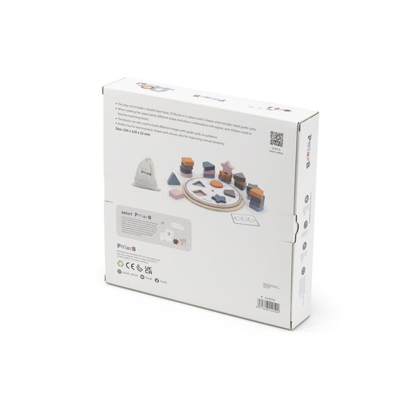 PolarB Matching Shape & Colour Multicolor - PolarB