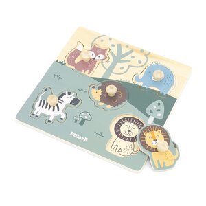 PolarB Flat Puzzle -Animals Multicolor - PolarB