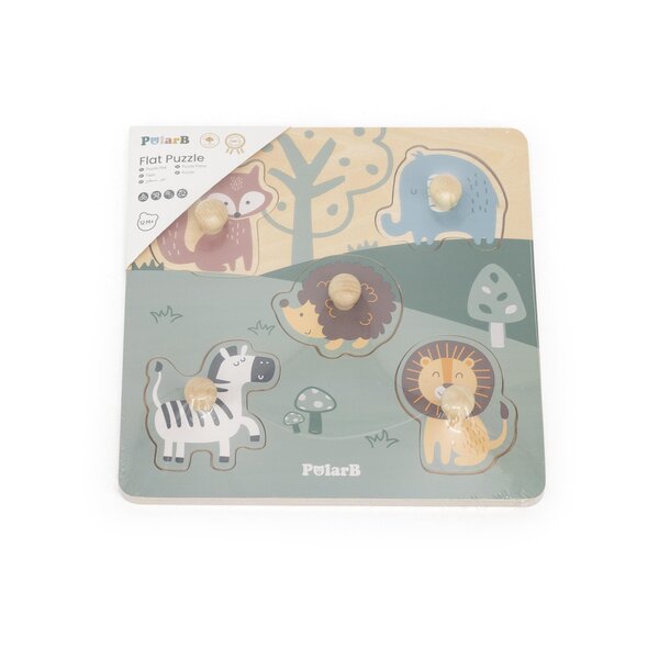 PolarB Flat Puzzle -Animals - PolarB