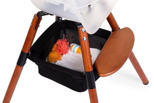 Childhome Daiktų laikymo krepšys po Evolu maitinimo kėdute, Black - Childhome