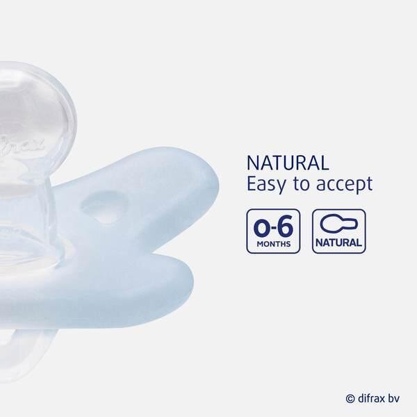 Difrax soother Natural Silicone 0-6 M - Difrax