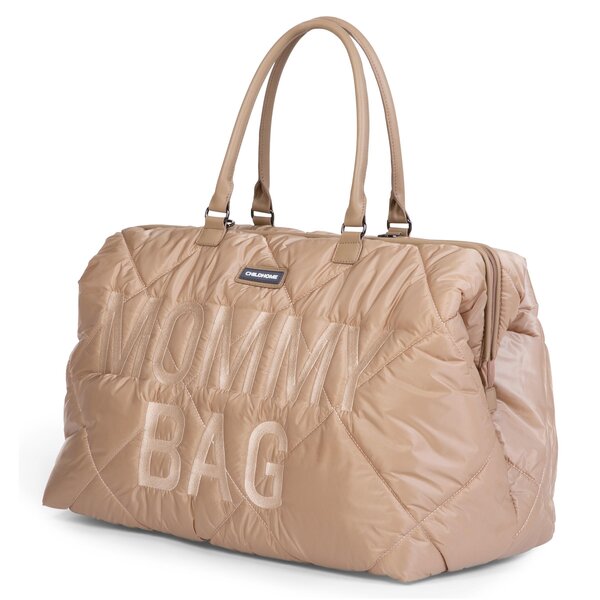 Childhome Mommy Bag rankinė vaiko daiktams Puffered Beige - Childhome