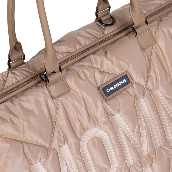 Childhome Mommy Bag nursery bag Puffered Beige - Childhome