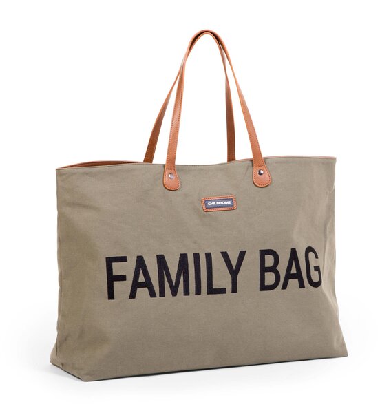 Childhome tarvikute kott Family bag Kaki - Childhome