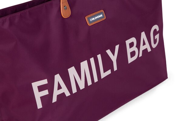 Childhome сумка Family bag Aubergine - Childhome