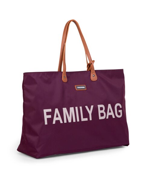 Childhome ceļojumu soma Family bag puffered Aubergine - Childhome