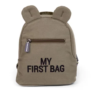 Childhome laste seljakott My first bag Khaki - Affenzahn