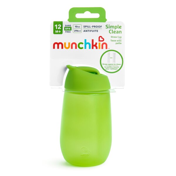 Munchkin бутылочка с соломинкой 1pk Simple Clean 296ml - Munchkin
