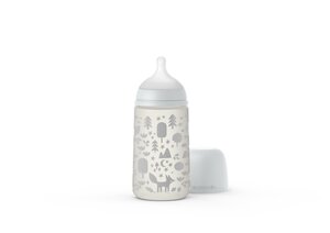 Suavinex breastfeeding bottle 270ml Fox medium flow - Suavinex