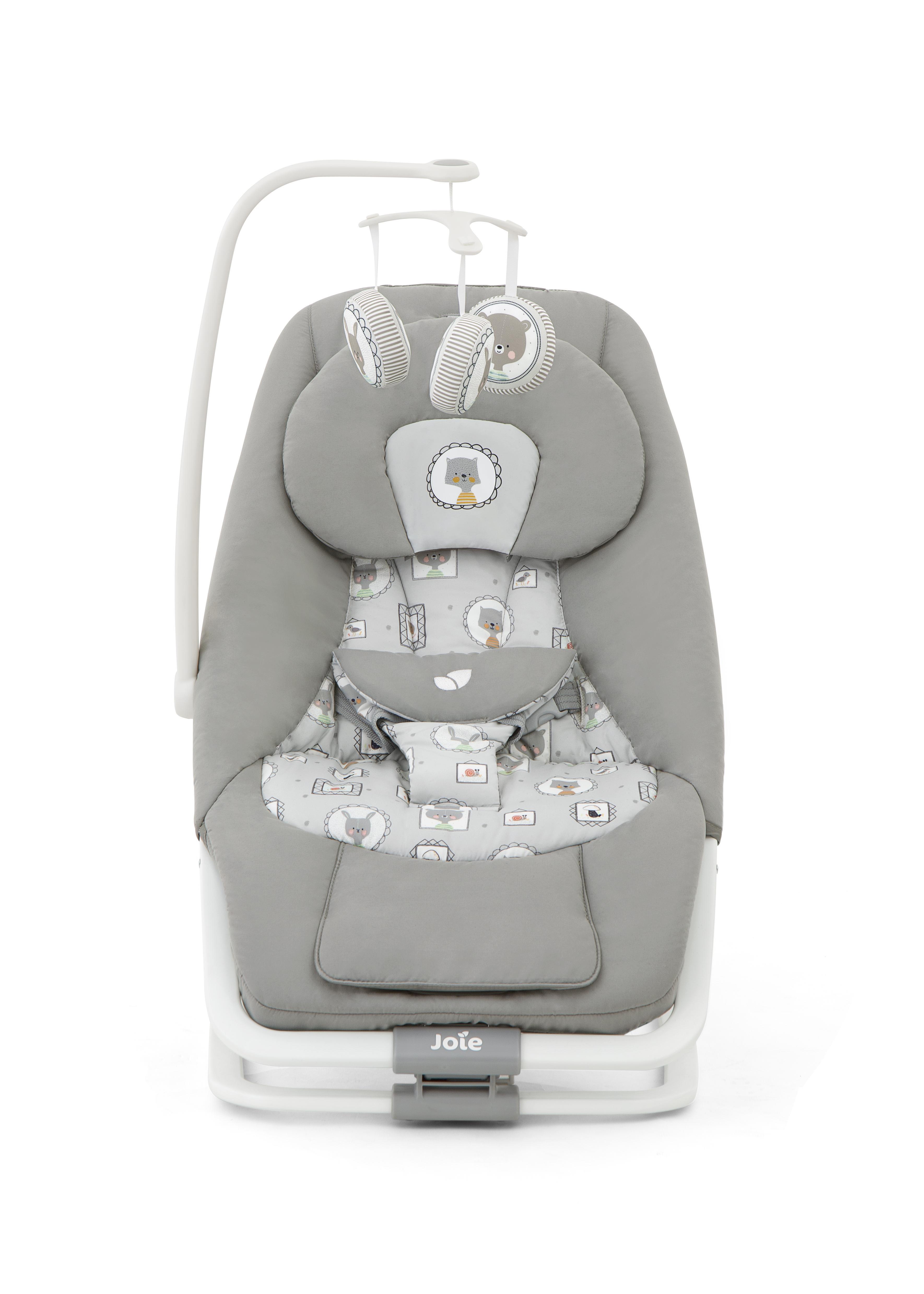 Joie baby sales bouncer grey stars
