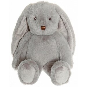 Teddykompaniet soft toy bunny 30cm, Svea grey - Teddykompaniet