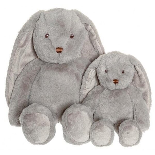 Teddykompaniet soft toy bunny 30cm, Svea grey - Teddykompaniet