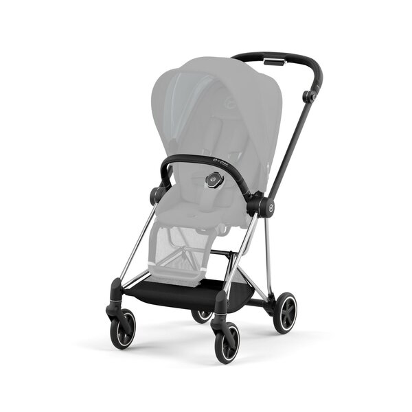 Cybex Mios V3 kergkäru Plus Manhattan Grey, kroom raam, must lükkesang - Cybex