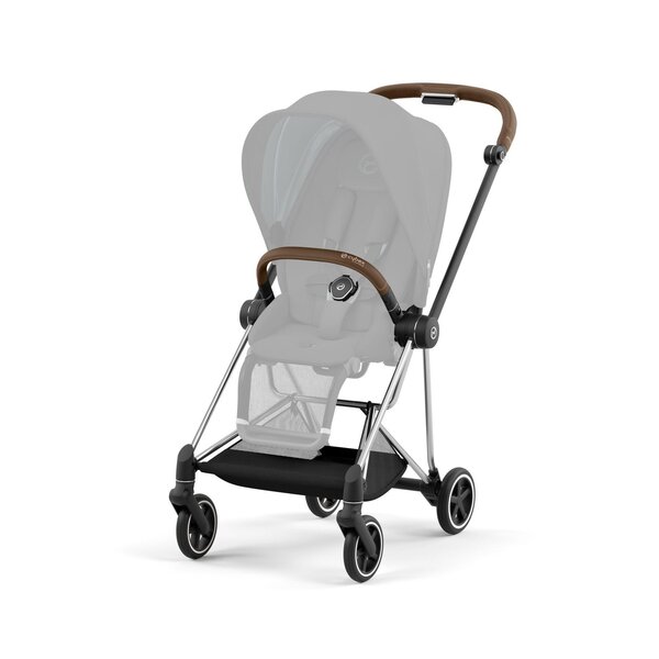 Cybex Mios V3 pushchair Nautical Blue, Chrome Brown Frame - Cybex