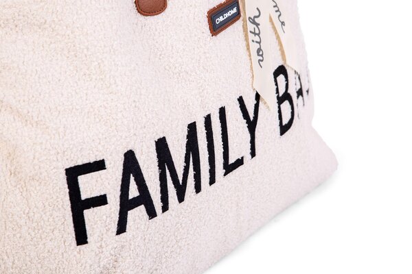 Childhome tarvikute kott Family Teddy Off White - Childhome