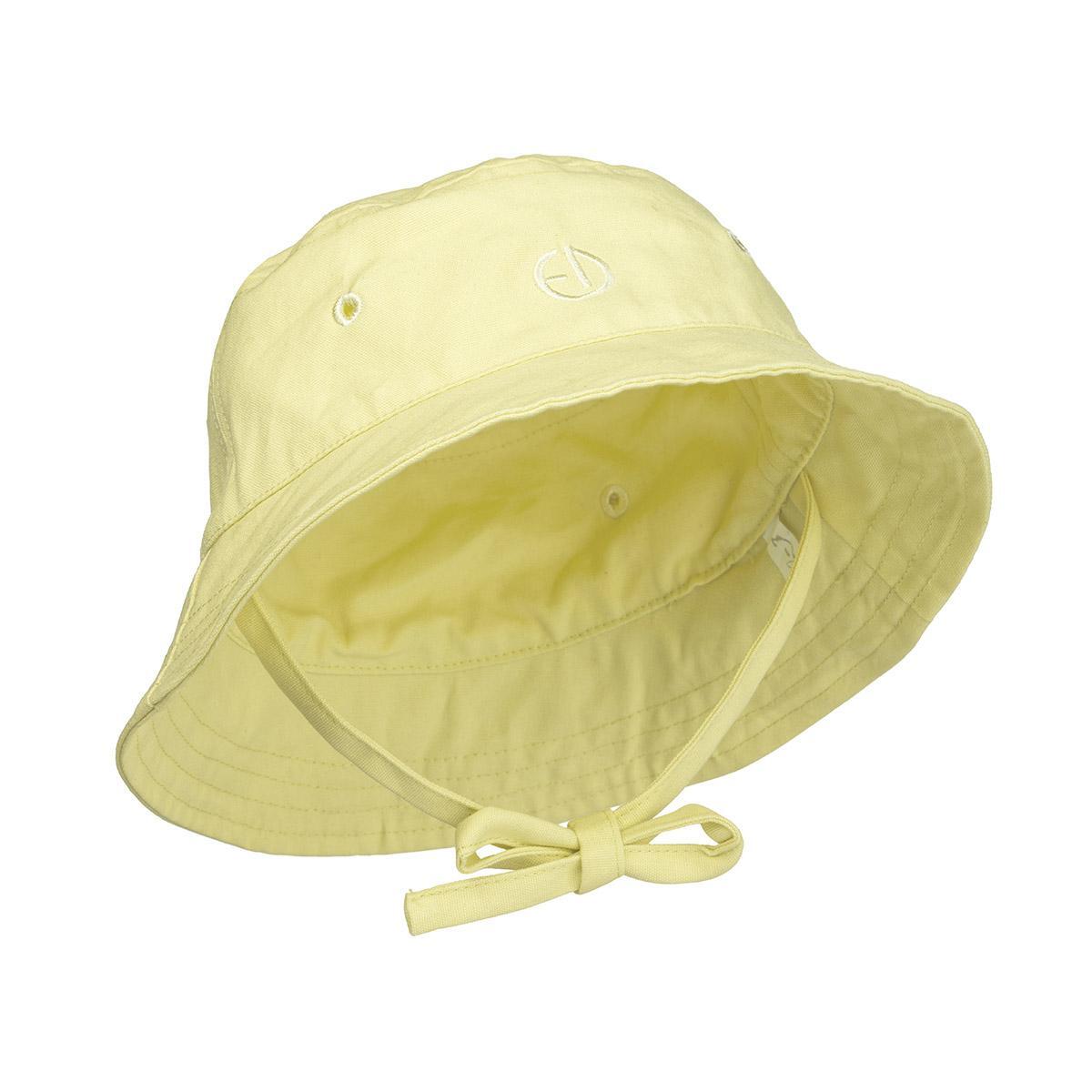 Light yellow bucket hat top