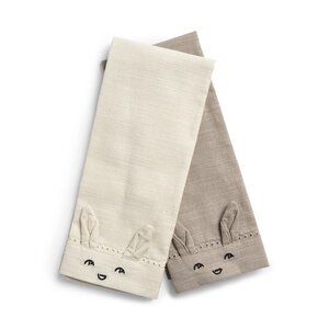 Elodie Details Baby Napkins 2pcs Vanilla White - Elodie Details