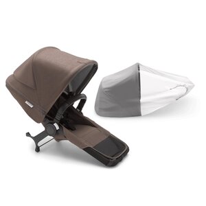 Bugaboo Donkey 5 duo extension set complete Mineral Taupe - Bugaboo