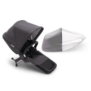 Bugaboo Donkey 5 Duo extension set complete, Washed Black - Bugaboo