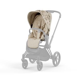 Cybex Priam/ePriam V4 sėdynės audinys Simply Flowers Nude Beige - Cybex