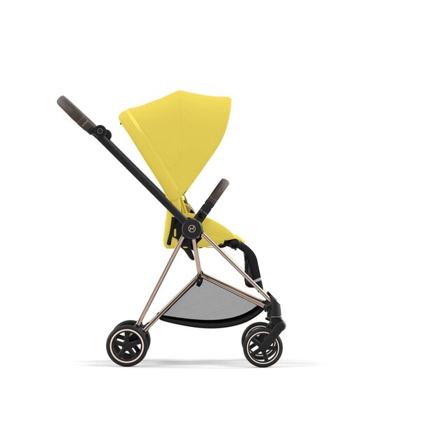 Cybex Mios V3 kergkäru Mustard Yellow, Rose Gold raamiga - Cybex