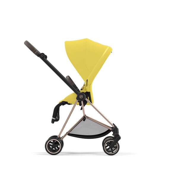 Cybex Mios V3 kergkäru Mustard Yellow, Rose Gold raamiga - Cybex