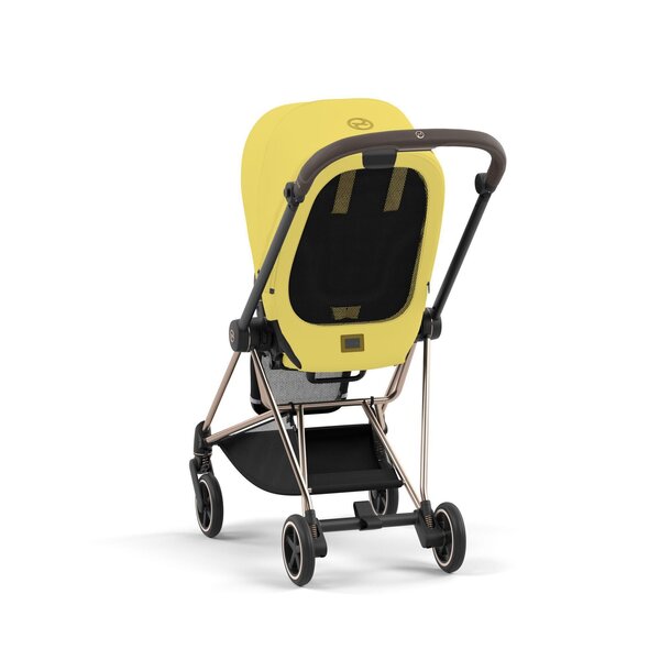 Cybex Mios V3 kergkäru Mustard Yellow, Rose Gold raamiga - Cybex