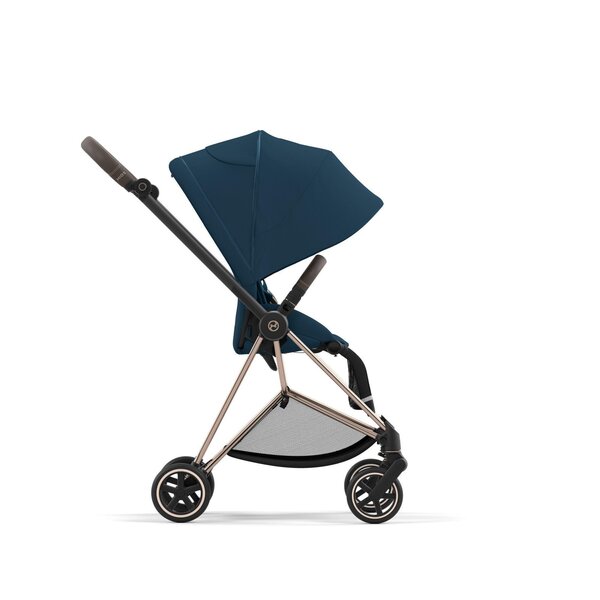 Cybex Mios stroller web set V3 Mountain Blue + Rose Gold Frame - Cybex