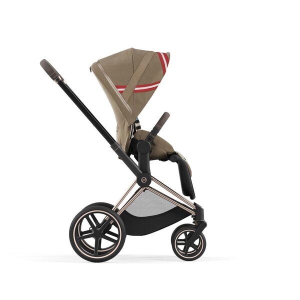 Cybex Priam V4 stroller set Karolina Kurkova One Love Rose Gold frame NordBaby