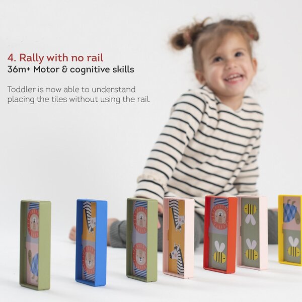 Taf Toys lauamäng "Esimene doomino ralli" - Taf Toys