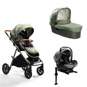 Joie Aeria Pine web set with Ramble carry cot Pine - Joie