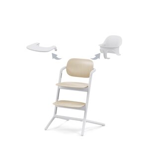 Cybex Lemo 3in1 barošanas krēsls Set Sand White - Cybex
