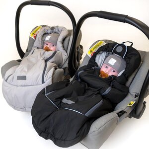 Nordbaby Car Seat Footmuff Mity Grey - Nordbaby