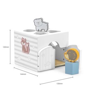 PolarB Shape Sorter with Music Blocks - PolarB