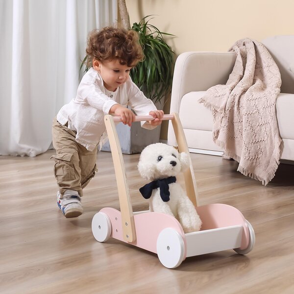 PolarB Mini Mover Baby Walker - Pink - PolarB