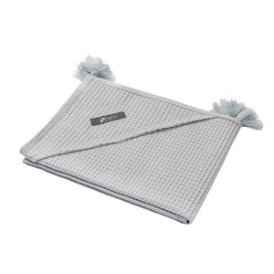 Nordbaby hooded towel with tassels 100x100cm - Nordbaby