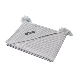 Nordbaby dvielis ar kapuci 100x100cm, Taf Light Grey - Nordbaby