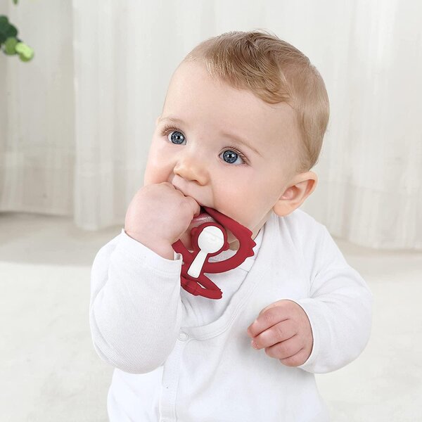 teether Mombella Monkey Chimney Red - Mombella