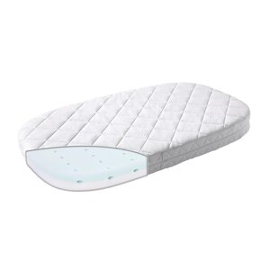 Leander Mattress for Classic baby cot, Comfort White - Sebra