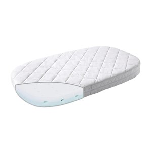 Leander Mattress for Classic baby cot, Comfort White - Sebra