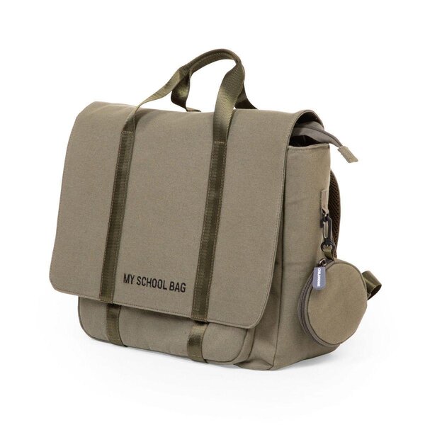 Childhome skolas soma Cool To School Canvas Khaki - Childhome