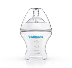BabyOno Anti-colic buteliukas 180ml NATURAL NURSING - BabyOno