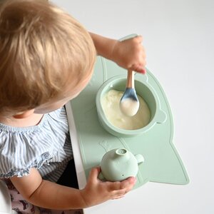 Nordbaby Silicone Placemat, Mint Mint - Nordbaby