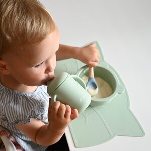 Nordbaby Silicone Sippy cup, Mint - Nordbaby