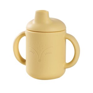 Nordbaby Silicone Sippy cup, Yellow - Nordbaby