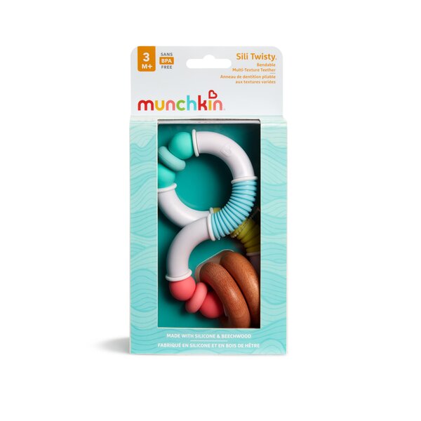 Munchkin silikona zobgrauzis Twisty - Munchkin