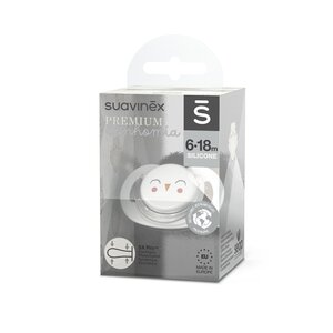 Suavinex soother natural 6-18 Bonhomia Grey - Suavinex