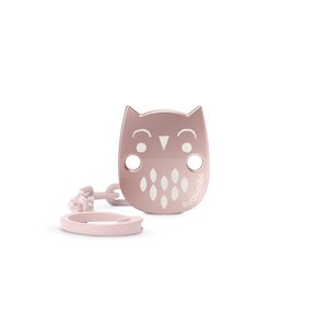 Suavinex держатель для соски Bonhomia Owl Pink - Suavinex