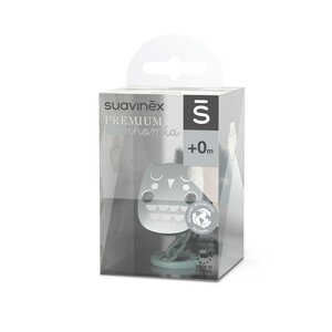 Suavinex soother chain Bonhomia Green - Suavinex